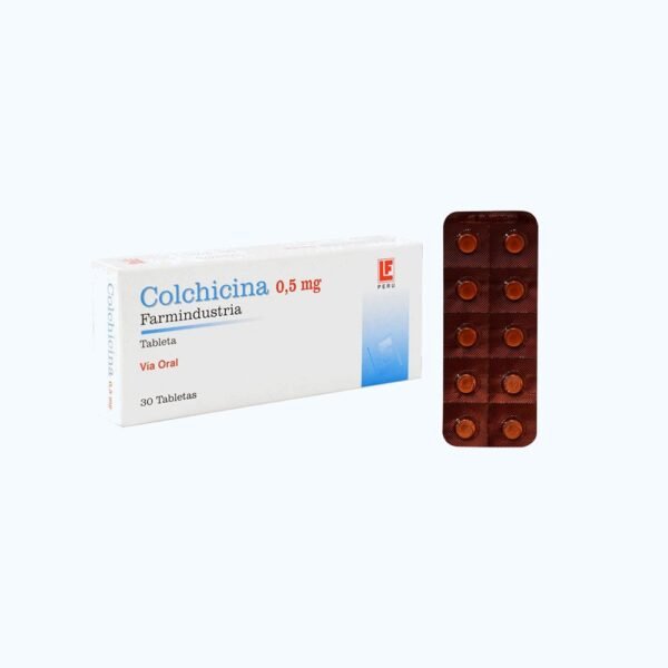 COLCHICINA 0.5MG X 30 TABLETAS