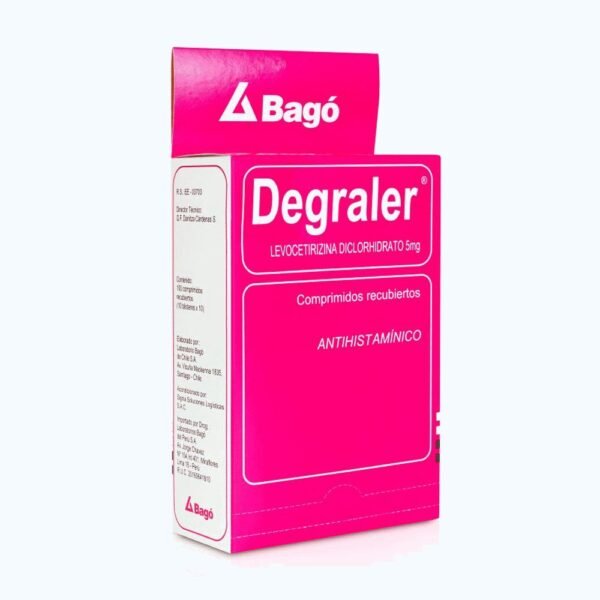 DEGRALER 5MG X 100 COMPRIMIDOS