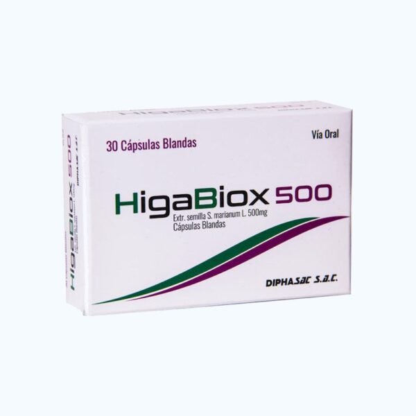 HIGABIOX 500MG X 30 CAPSULAS