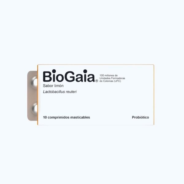 BIOGAIA LIMON/MASTICABLE X 10 COMP