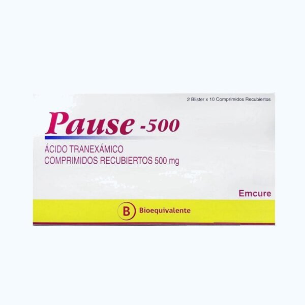PAUSE-500/MG ACIDO/TRANEXA.X 30 TAB
