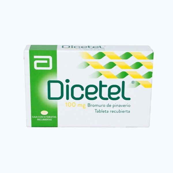 DICETEL 100/MG X 14 TABLETAS