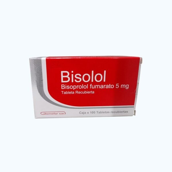 BISOPROLOL 5/MG BISOLOL X 100 TAB