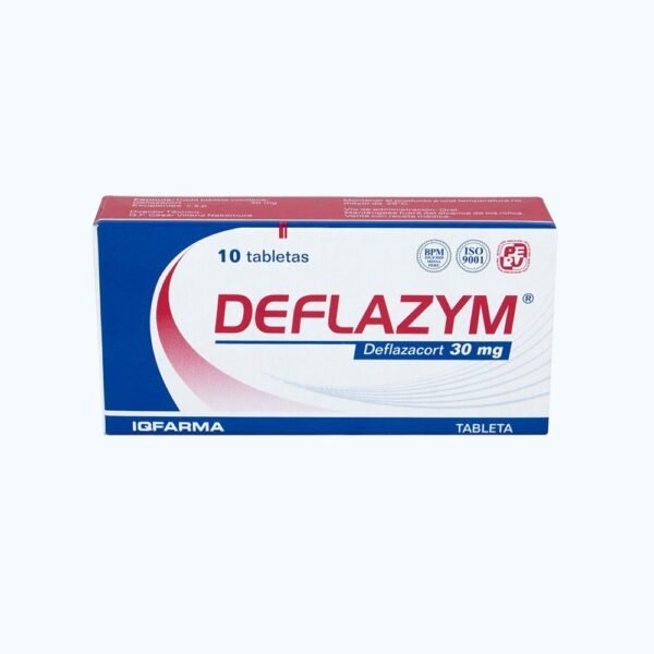 DEFLAZYM 30MG X 10 TABLETAS