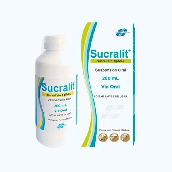 SUCRALIT 1G/5ML SUCRAL SUSP 200 ML