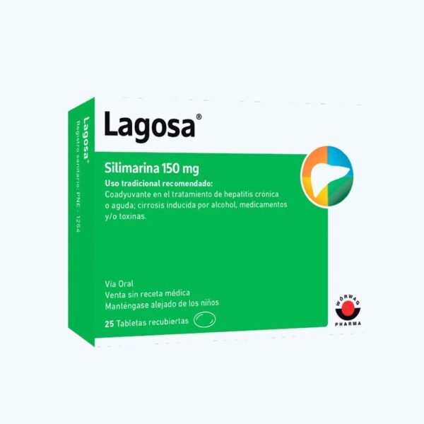LAGOSA SILIMARINA 150/MG X 25 TABLETAS