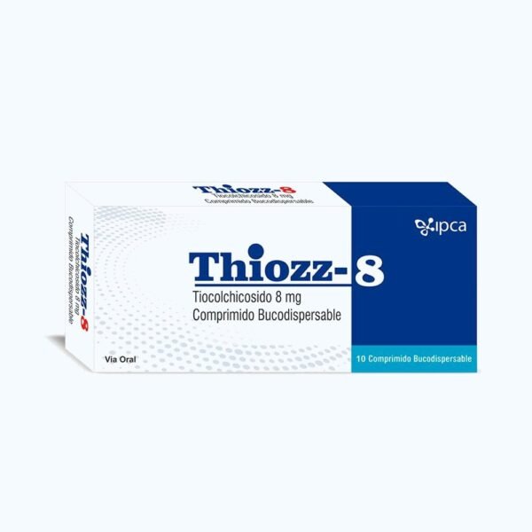 THIOZZ-8 TIOCOLCHICOSIDO 8/MG X 10 COMPRIMIDOS