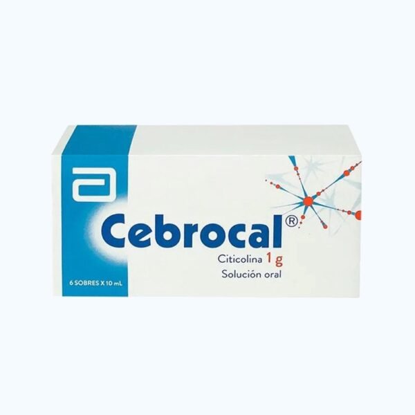 CEBROCAL 1/G CITICOL.SOLUC ORAL X 6 SOBRES