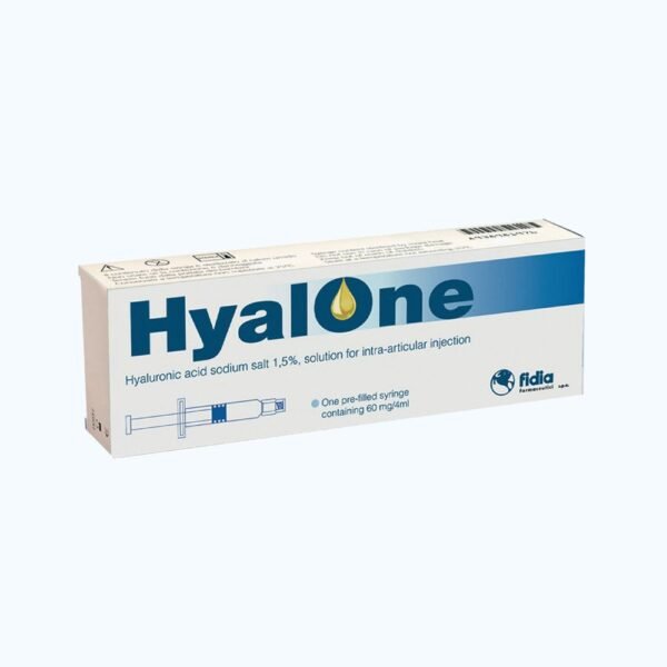 HYALONE 60/MG X 4/ML ACIDO/HIALUR AMPOLLA