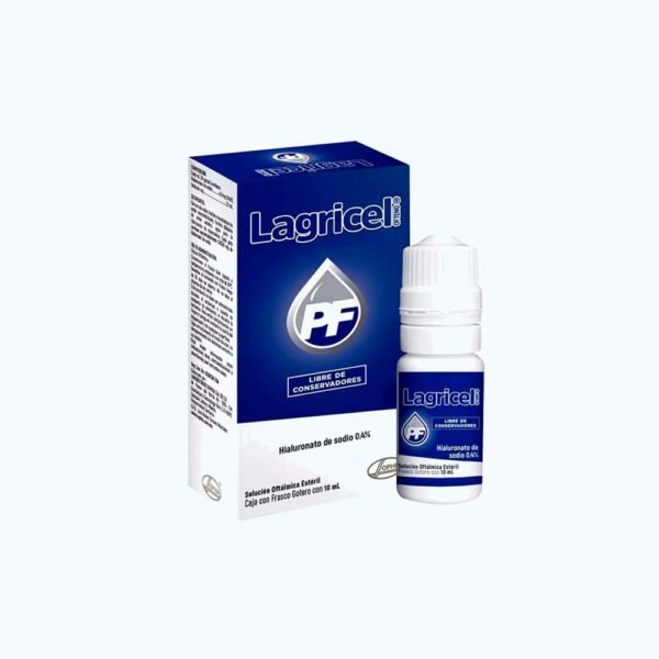 LAGRICEL HIALU 0,4% X 5ML LIB/CONSERVANTE