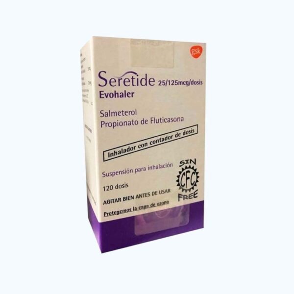 SERETIDE 125/MG X 120 DOSIS