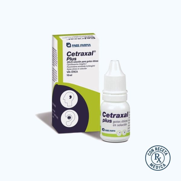 CETRAXAL PLUS SOL OTICA GOTAS 10 ML