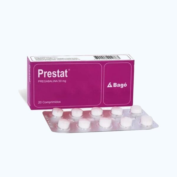 PRESTAT 50/MG PREGABA X 20 COMPRIMIDOS