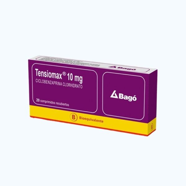 TENSIOMAX 10MG CICLOBENZ X 20 COMPRIMIDOS