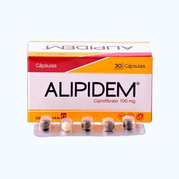ALIPIDEM 100MG CIPROFIBRATO X 30 CAPSULAS