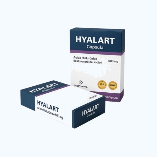 HYALART ACIDO/HIALUR 500MG X 30 CAPS