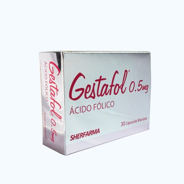 GESTAFOL 0.5/MG ACIDO/FOLICO X 30 CAPSULAS